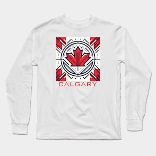 Calgary Alberta Canada Long Sleeve T-Shirt